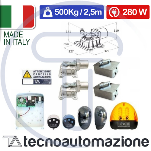 Kit cancello battente - kit,