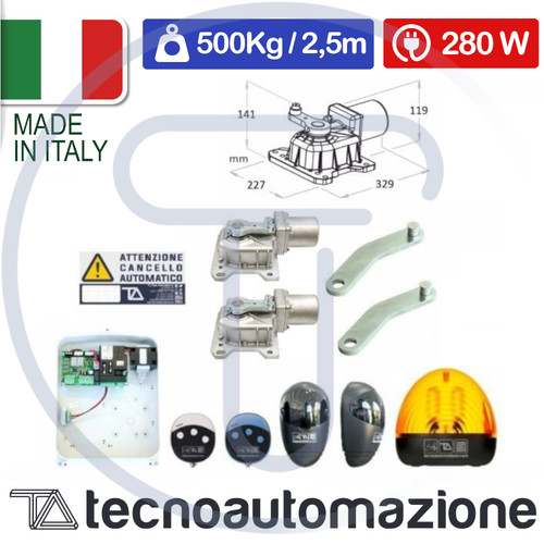 Kit cancello battente - kit,