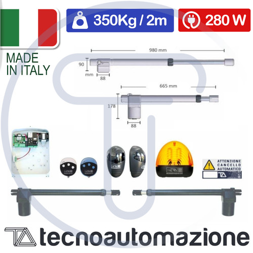 Kit cancello battente anta - kit, a